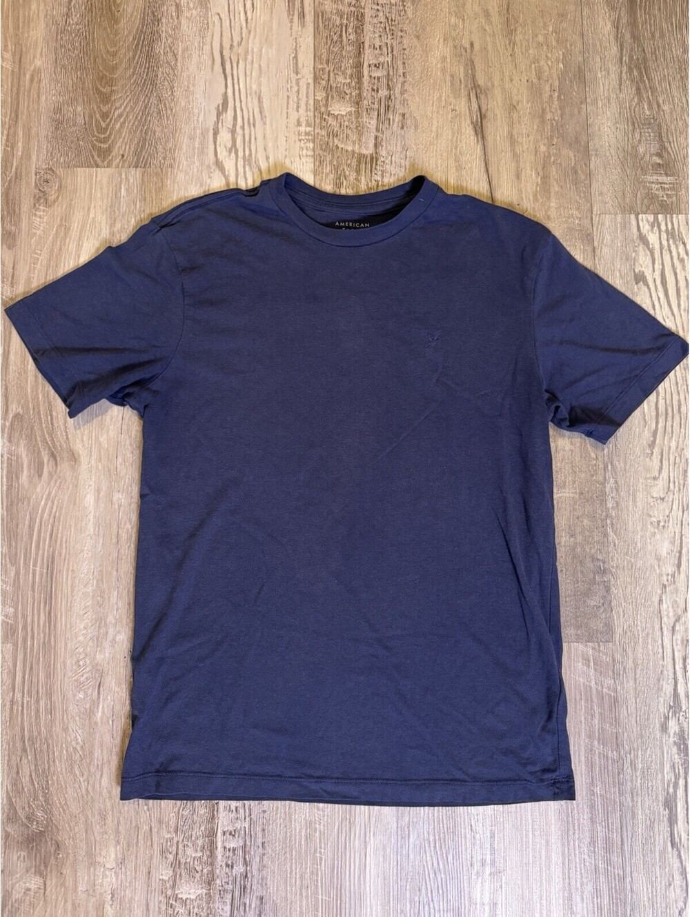 American Eagle Men's T-Shirt Navy Blue Size XS Super Soft Standard Fit